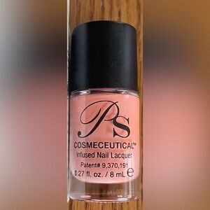 PS Cosmeceutical Infused Peach Nail Lacquer NEW